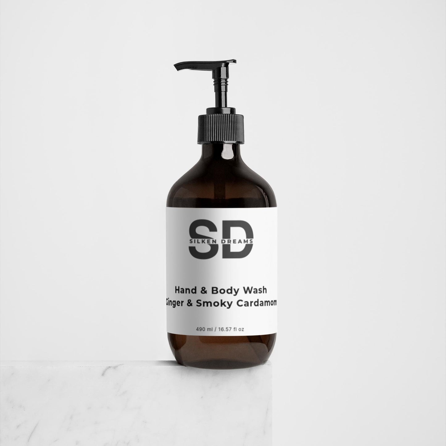 Hand & Body Wash, Ginger & Smoky Cardamom