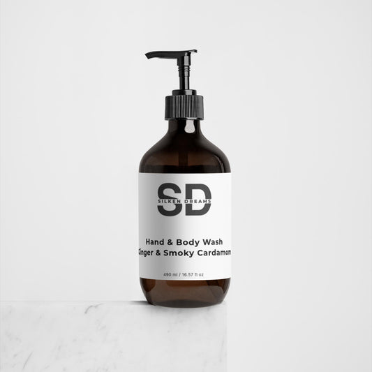 Hand & Body Wash, Ginger & Smoky Cardamom